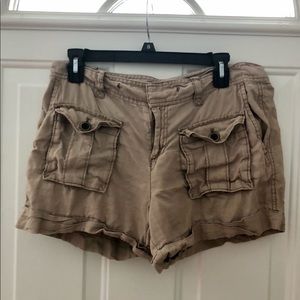 Loft Khaki Utility Shorts